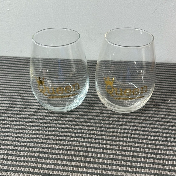 King and Queen glass - Picture 1 of 4